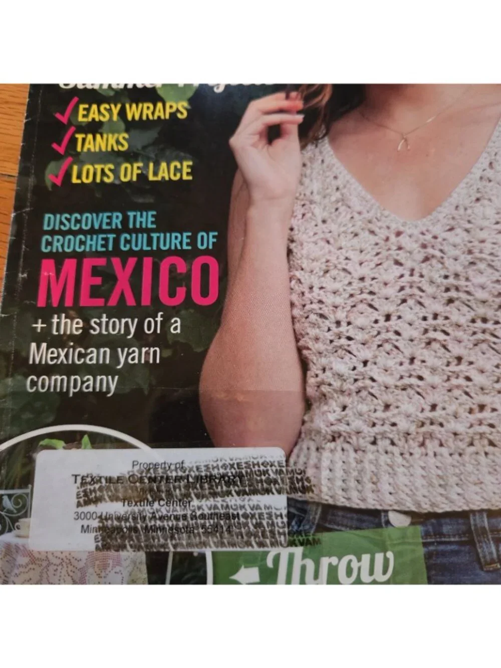 Interweave Crochet Magazine Summer 2017 Ex Libris Wraps, Shawls, Tanks